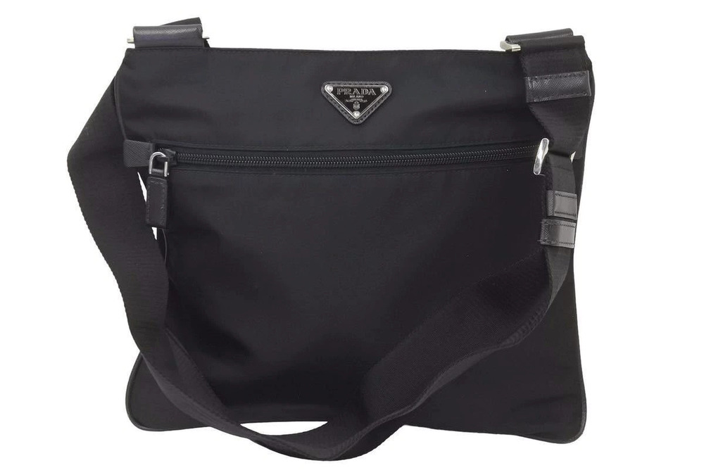 Prada Crossbody Shoulder Bag Flat Messenger
